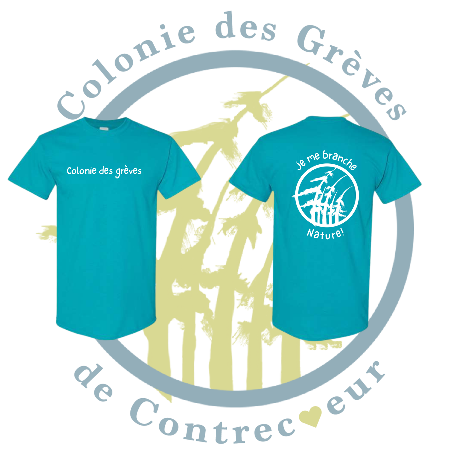 T-shirt junior - Colonie des Grèves de Contrecoeur