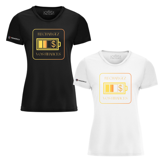 T-shirt col rond femme Proteam - VPR Jean-Patrice Choinière (Rechargez vos finances)