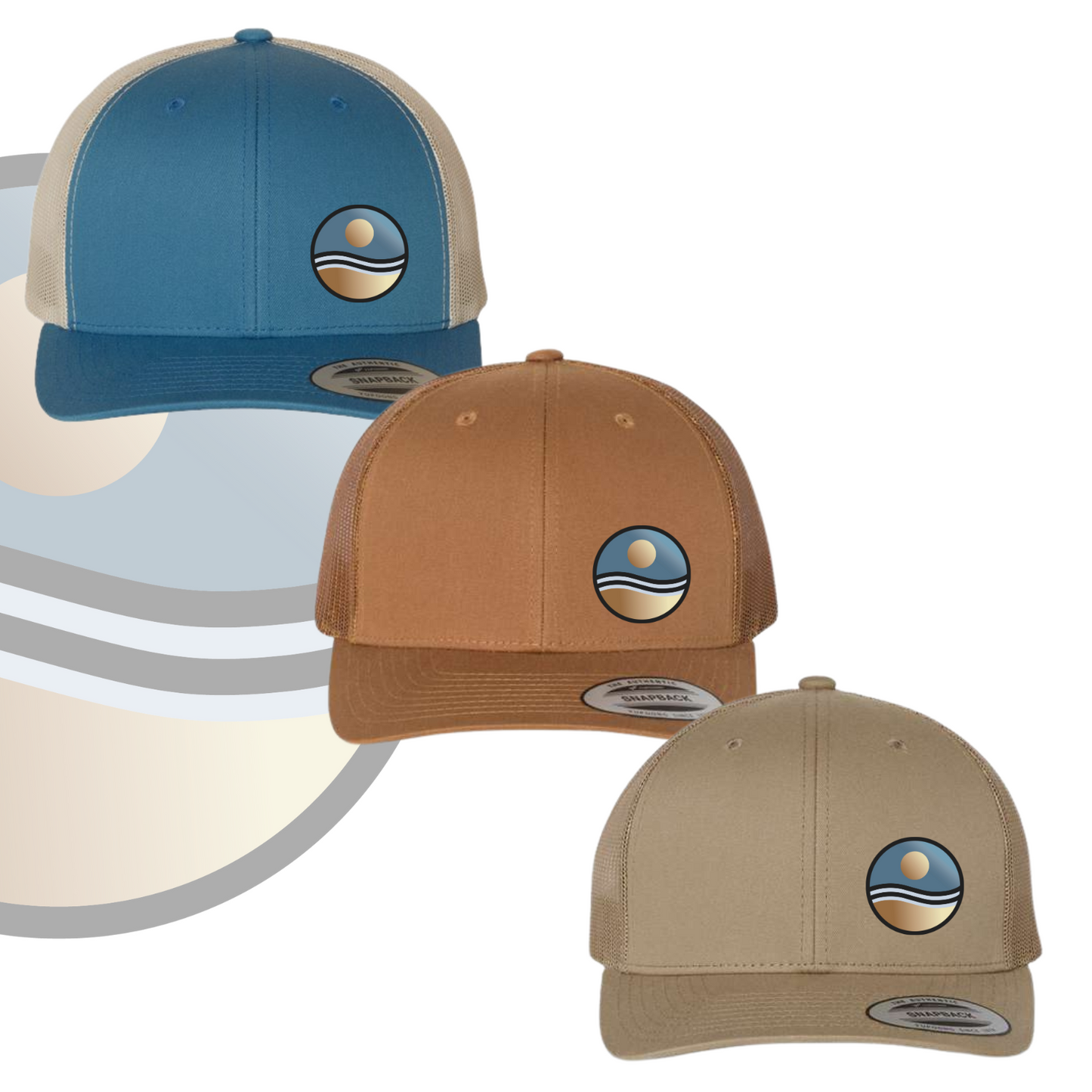 Casquette - Bleu&Or Collection beach