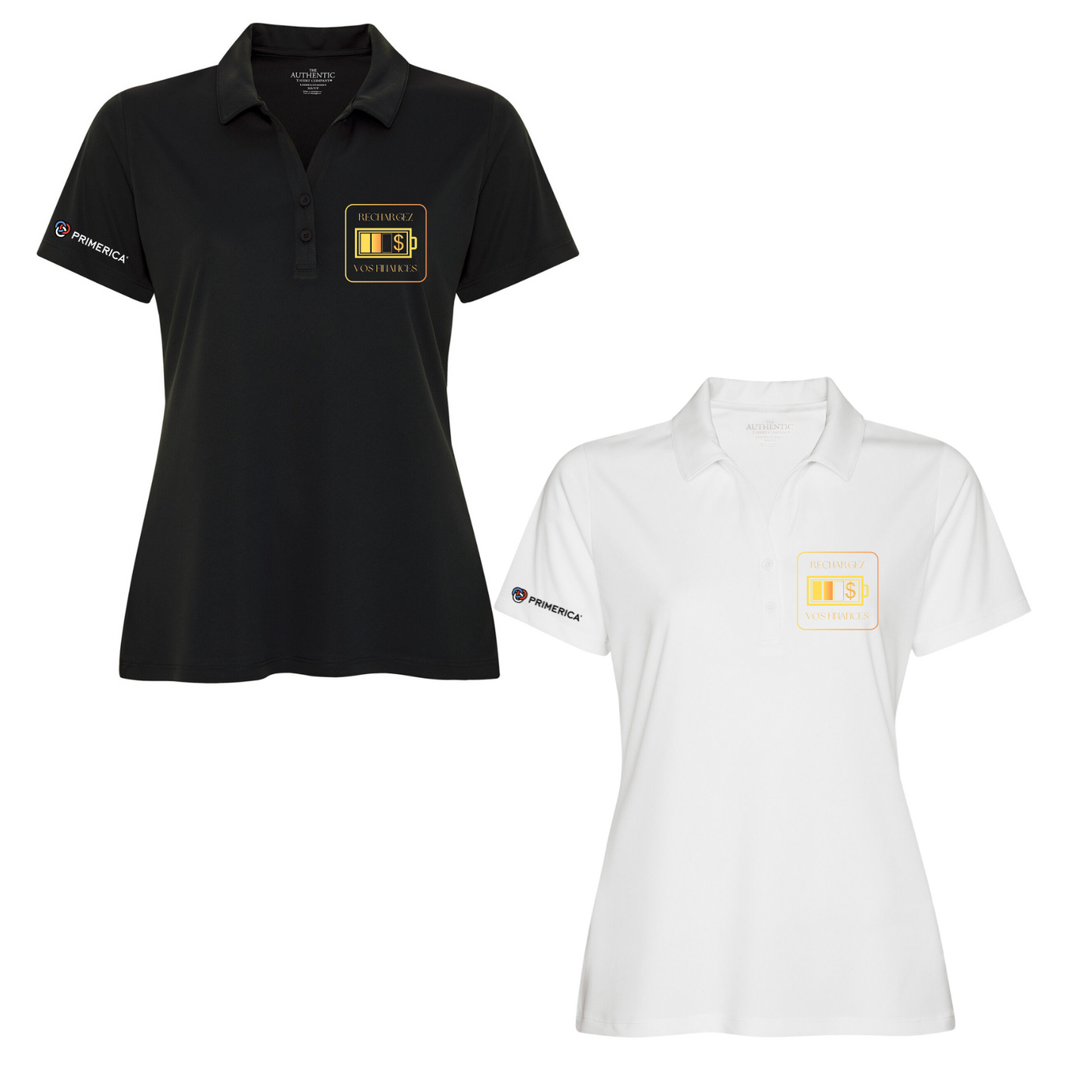 Polo coupe Féminine - VPR Jean-Patrice Choinière (Rechargez vos finances)