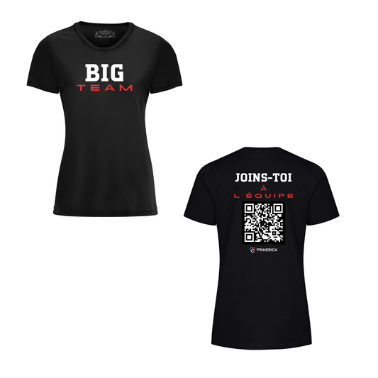 T-shirt col rond femme Proteam - BIGTEAM