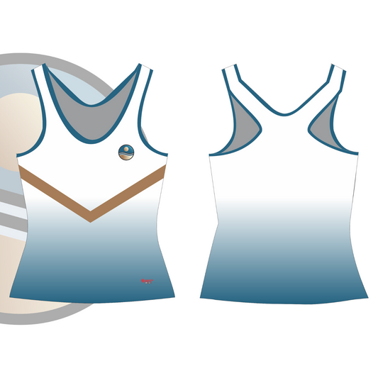 Camisole entraînement femme - Bleu&Or Collection beach