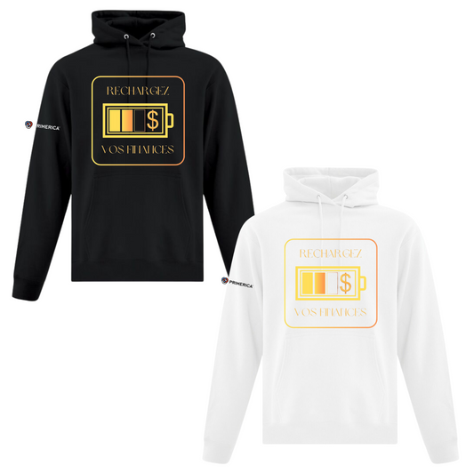 Chandail à capuchon - VPR Jean-Patrice Choinière (Rechargez vos finances)
