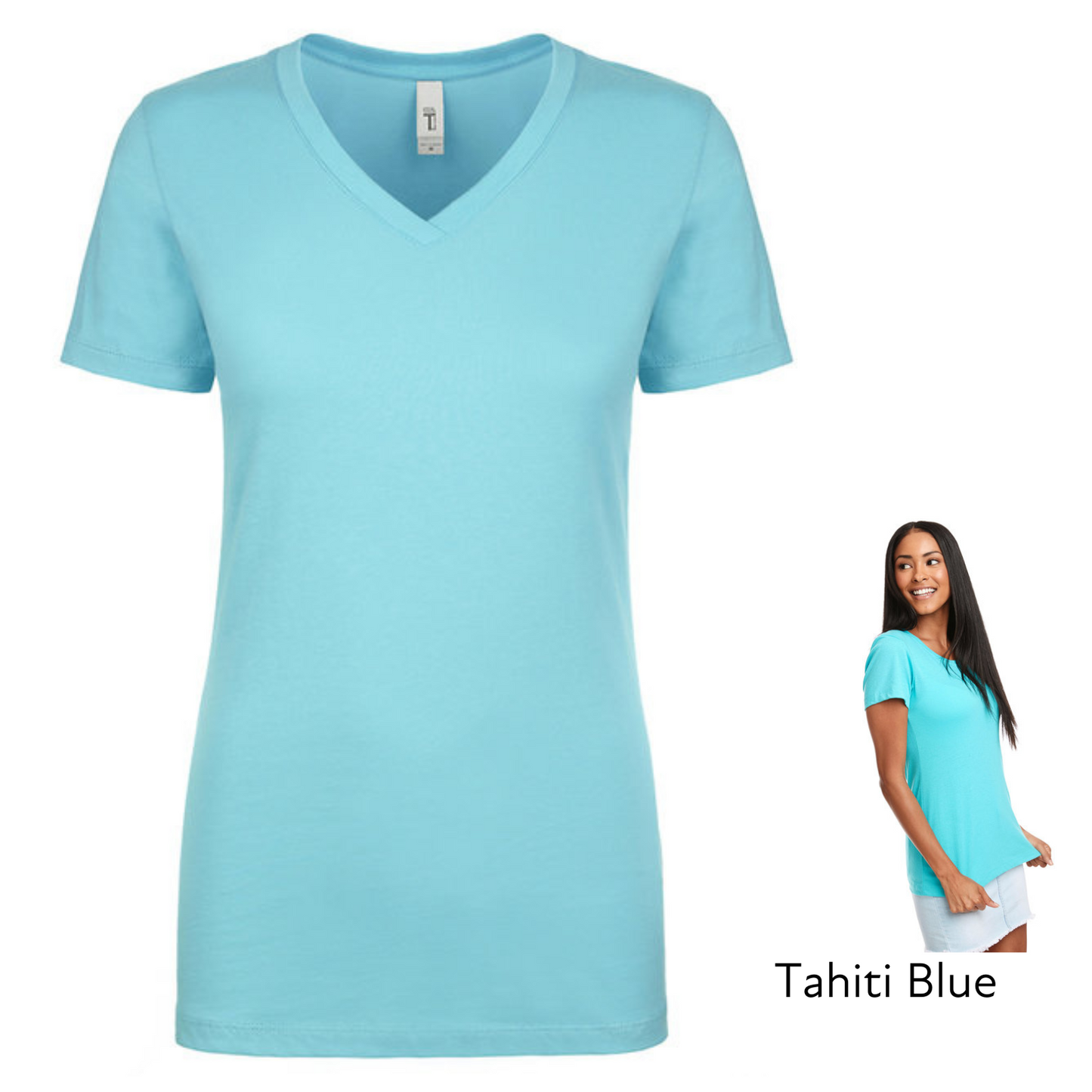 (Catalogue femmes) T-shirt col en V