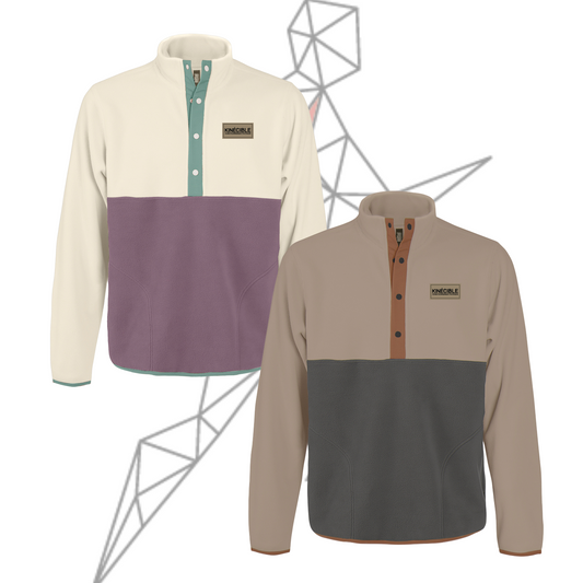 Chandail boutonné polar 1/4 - KinéCible