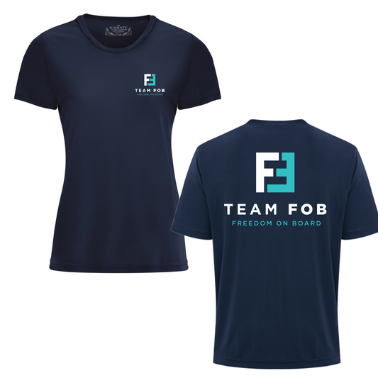 T-shirt col rond femme Proteam - TEAM FOB
