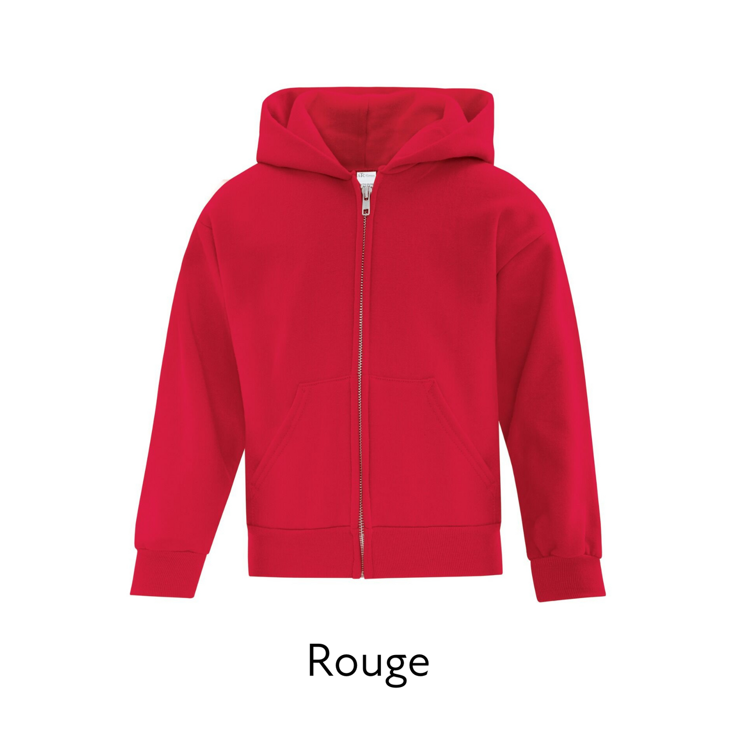 Veste à zip noir enfant - Diableries