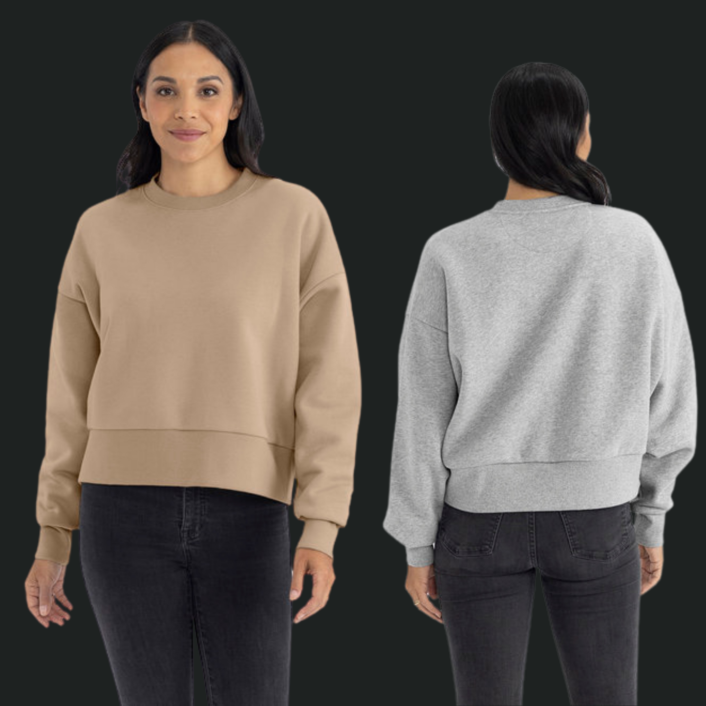 Molleton épais à col rond femme - CSBR ALLIANCE