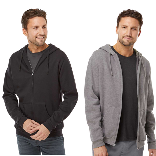 (Catalogue hommes) Veste à zip M&O