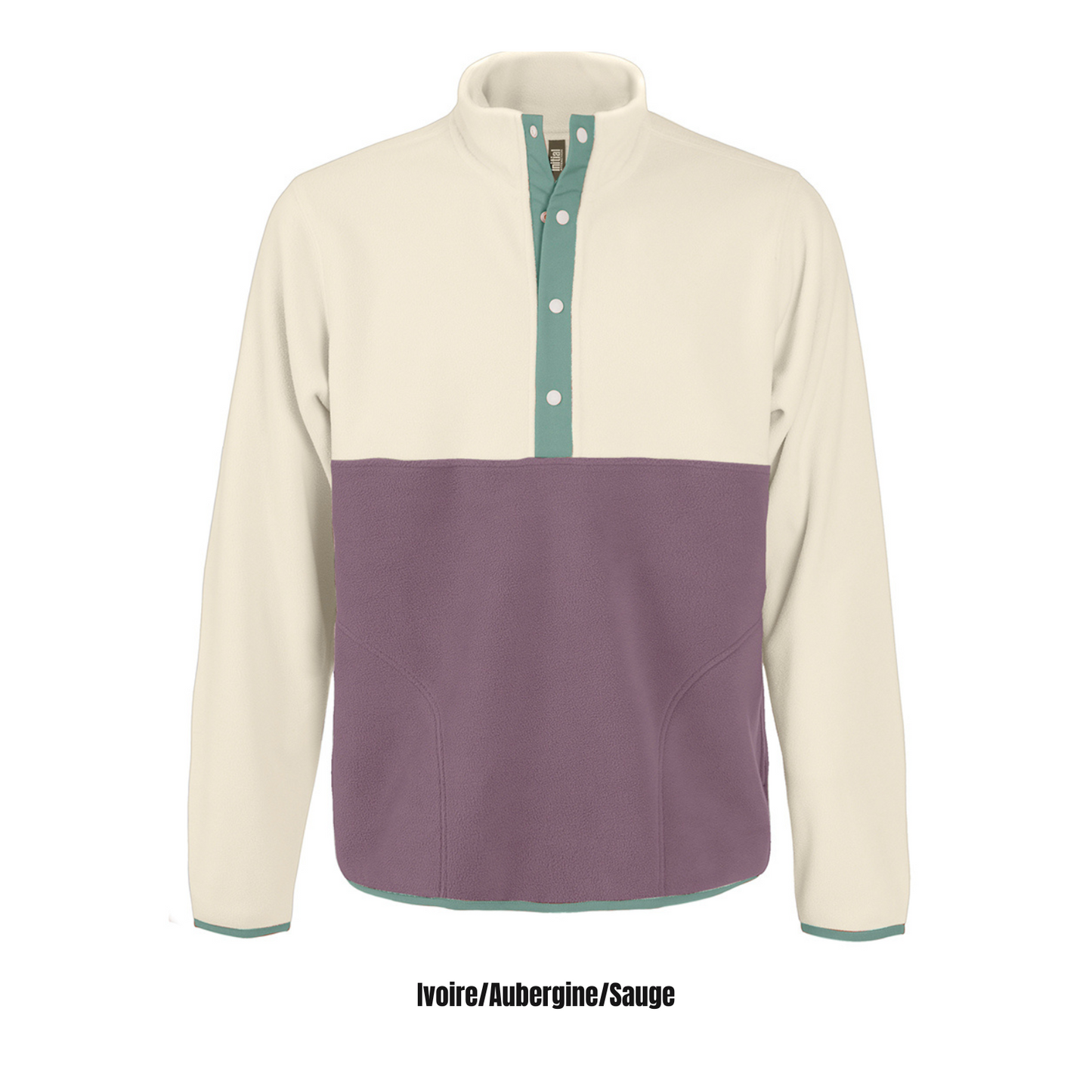 (Catalogue hommes/femmes/unisexe) Chandail boutonné 1/4 – unisexe