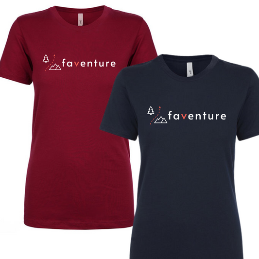 (Faventure) T-shirt femme col rond