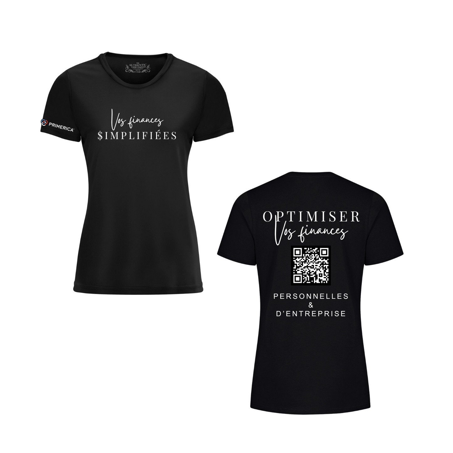 T-shirt col rond femme Proteam - Vos finances simplifiées