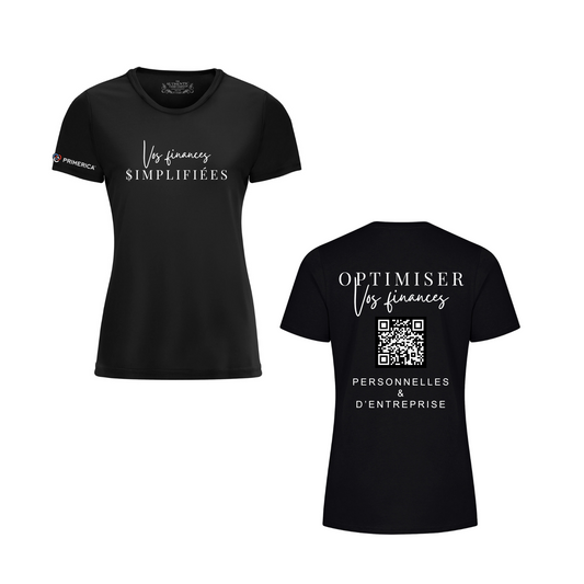 T-shirt col rond femme Proteam - Vos finances simplifiées