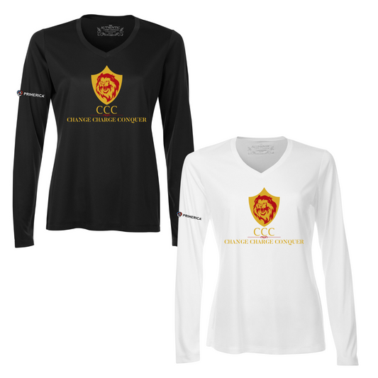 Manche longue col en V femme Pro team - VPR Jean-Patrice Choinière