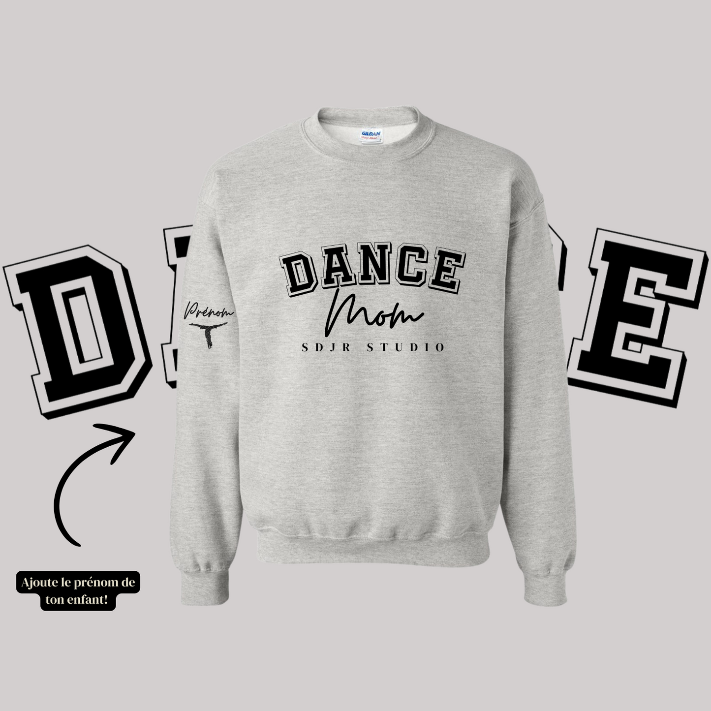 Crewneck SDJR - Dancemom (4 choix couleurs)