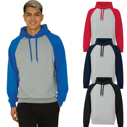 (Catalogue hommes/femmes/unisexe) Chandail à capuchon deux tons