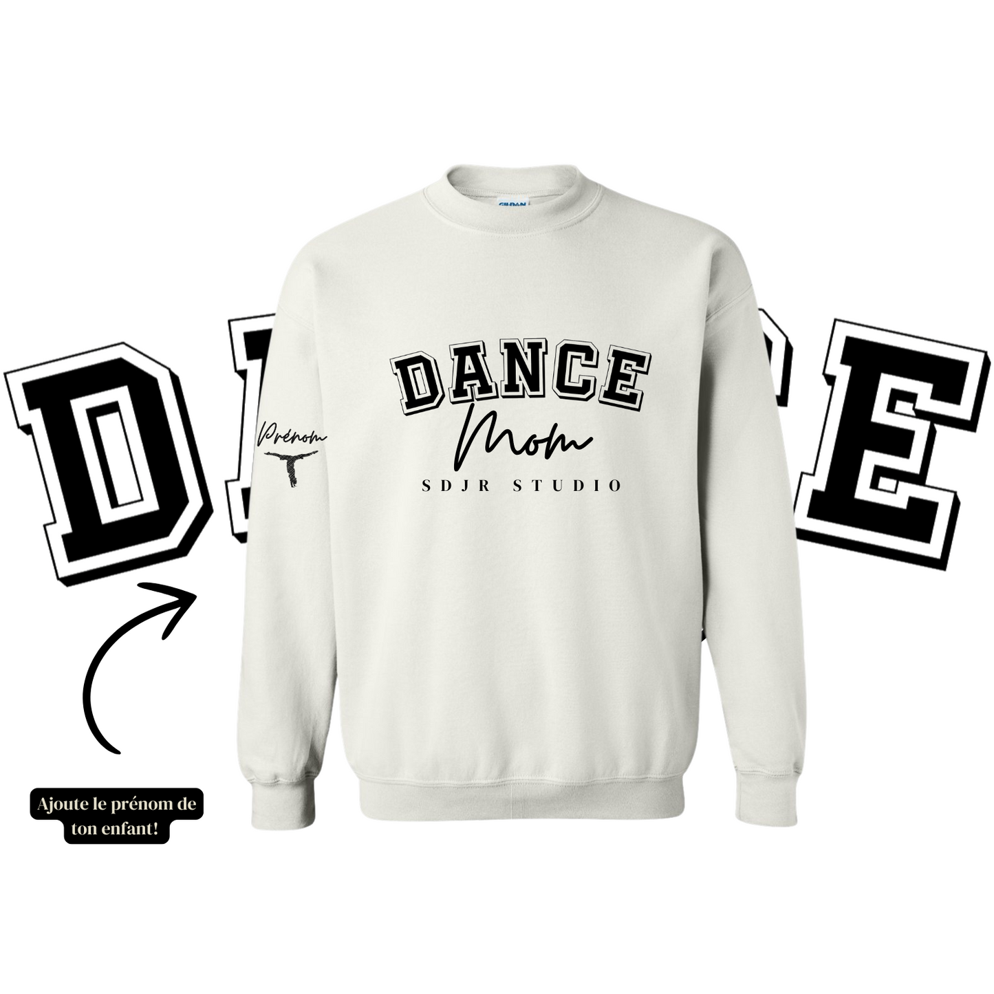 Crewneck SDJR - Dancemom (4 choix couleurs)
