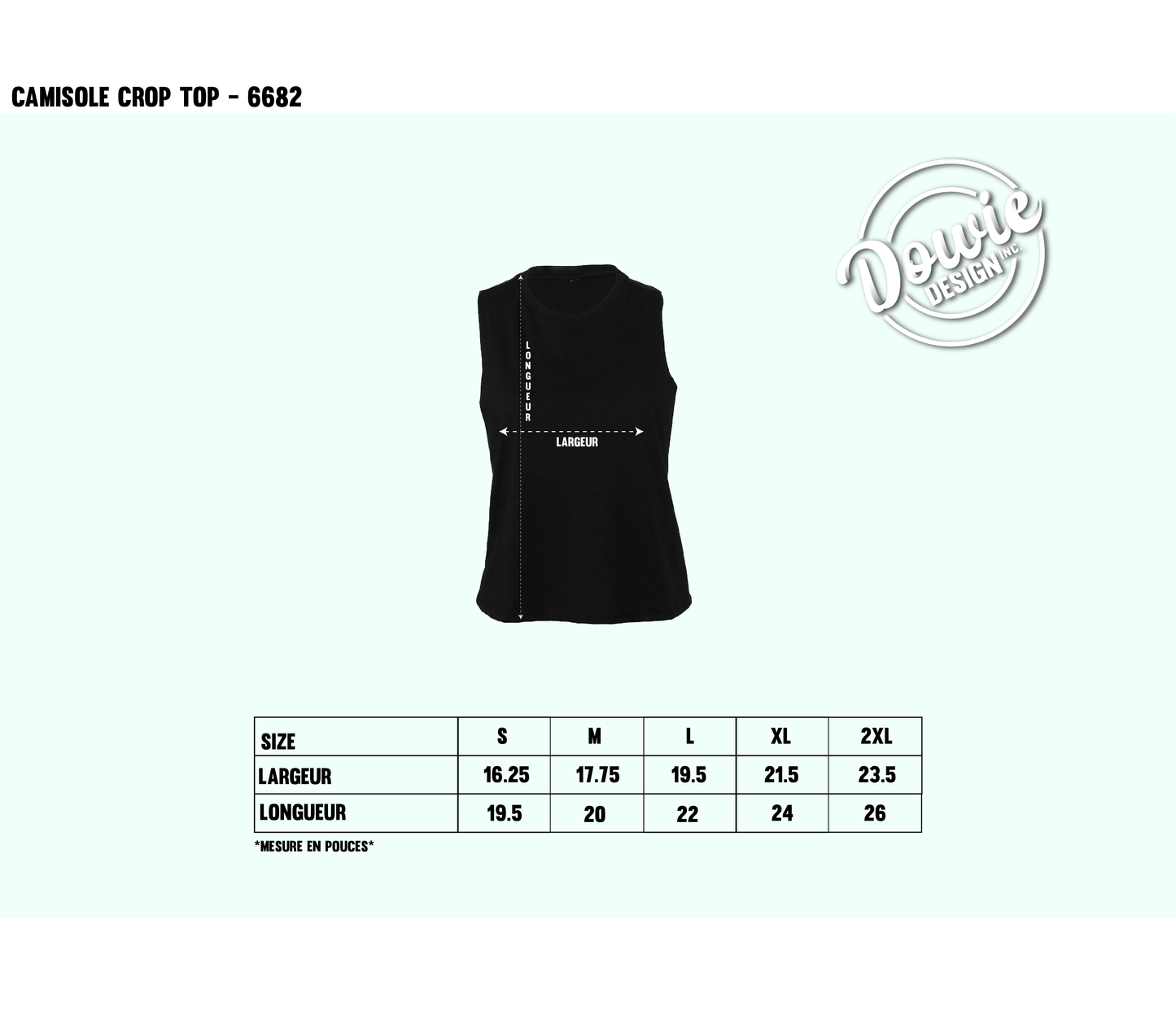 Camisole courte - KinéCible