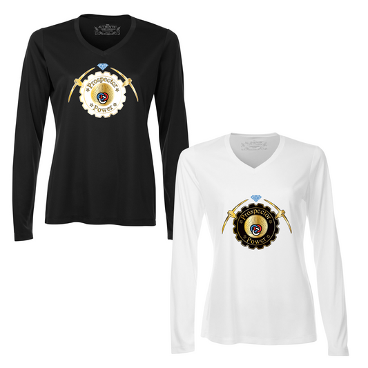 Manche longue col en V femme Pro team - VPR Manon Bourassa & Daniel Lemieux