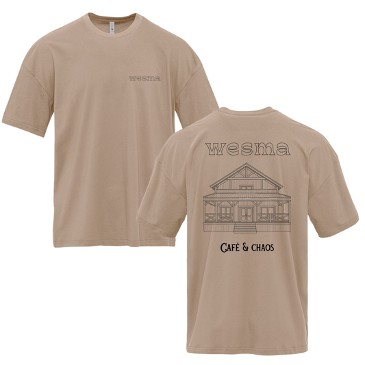 T-shirt unisexe Wesma - Café & chaos