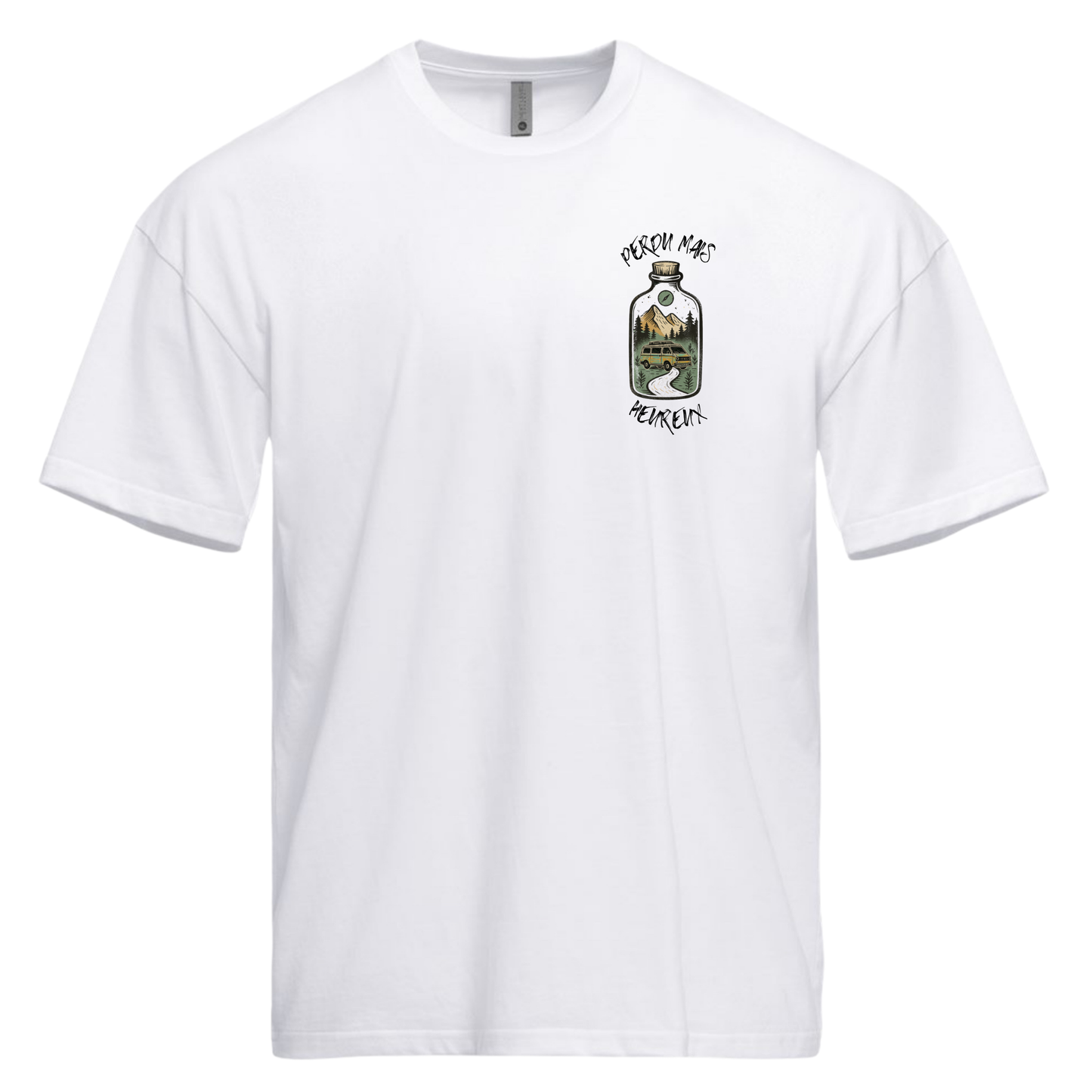 T-shirt "Perdu mais heureux" - Vagabond.e