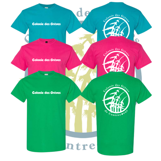 T-shirt junior - Colonie des Grèves de Contrecoeur