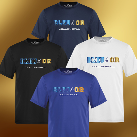 T-shirt Entraînement Bleu&Or