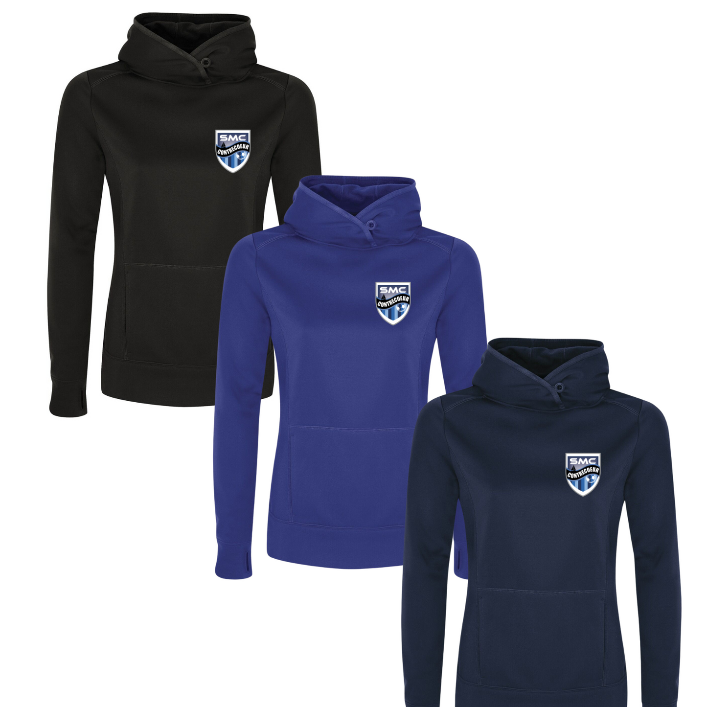 Hoodie polyester femme - SMC