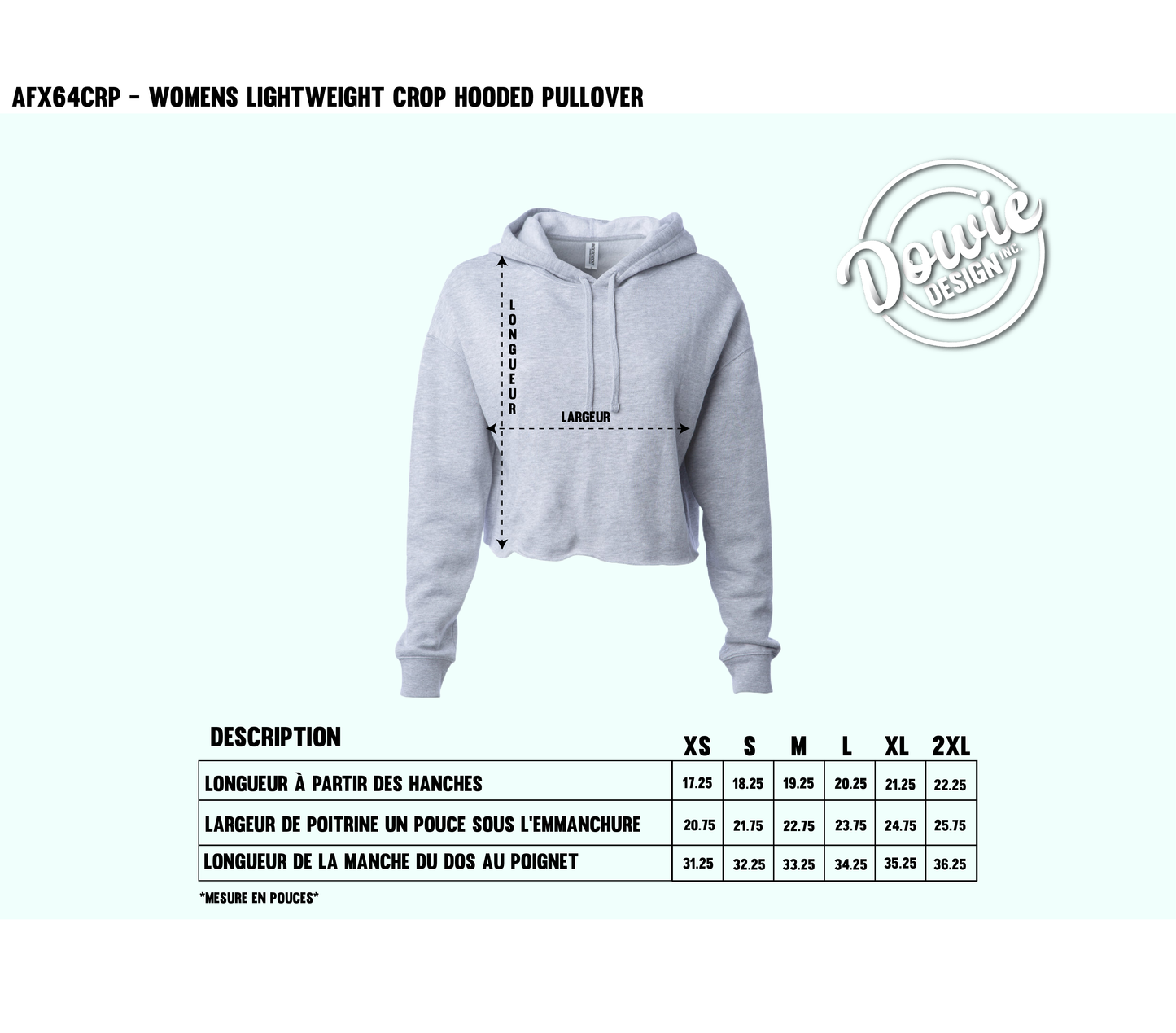 (Catalogue femmes)Hoodie crop top