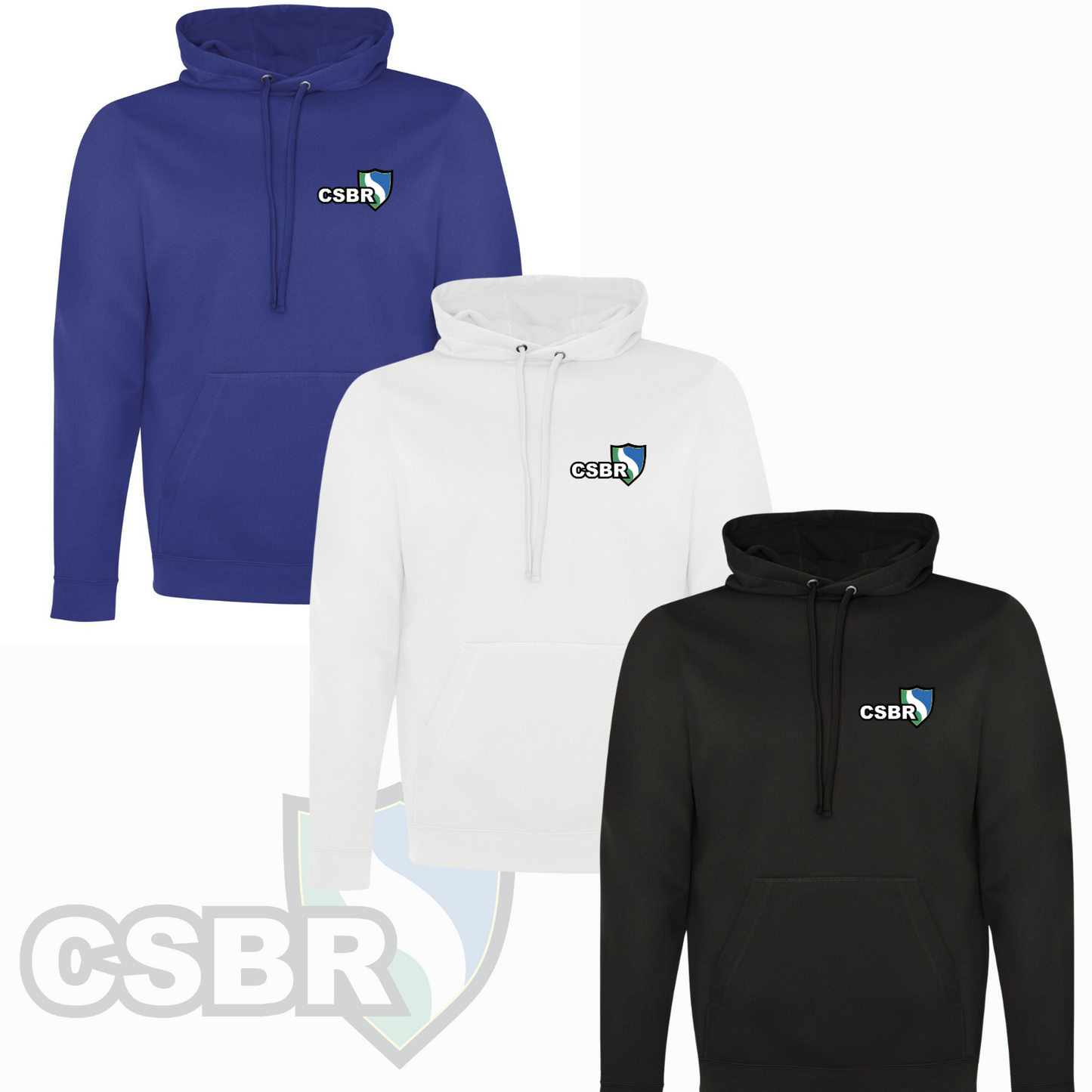 Hoodie polyester adulte - CSBR