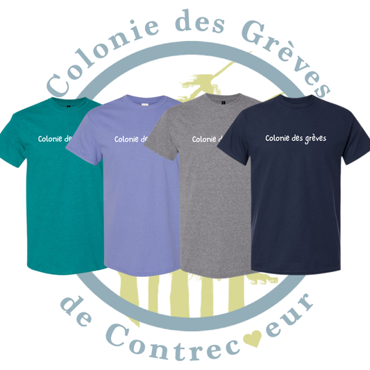 T-shirt - Colonie des Grèves de Contrecoeur