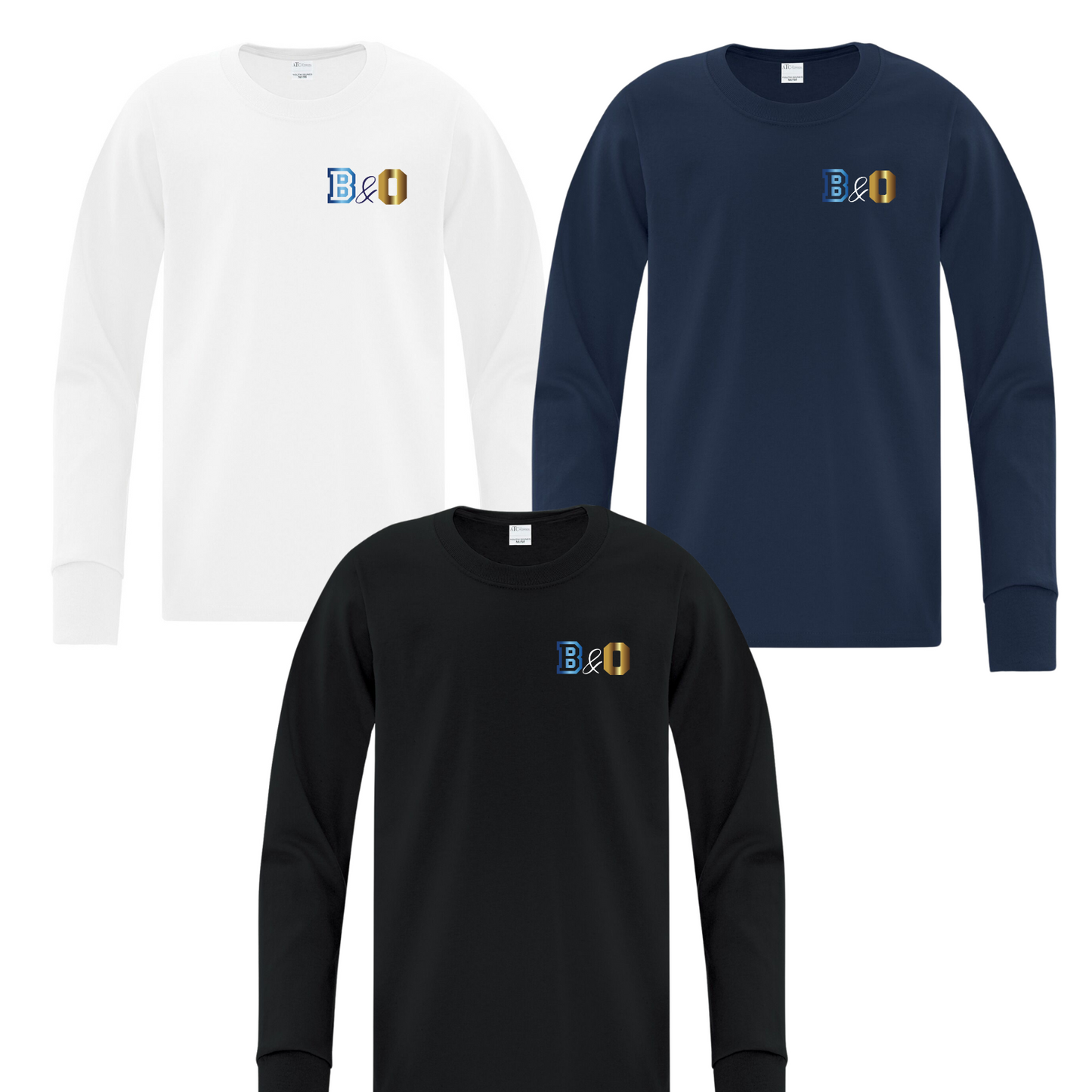 Manche longue Bleu&Or _ Enfant