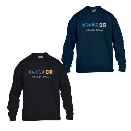 Crewneck Bleu&Or _ Enfant