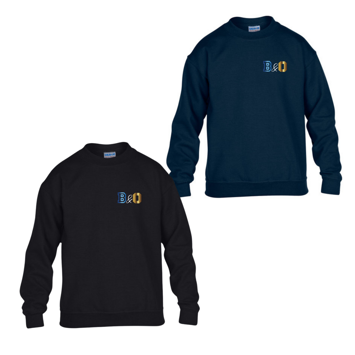 Crewneck Bleu&Or _ Enfant