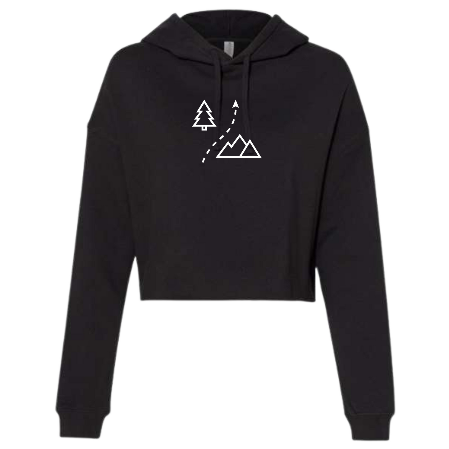 (Faventure) Hoodie crop top
