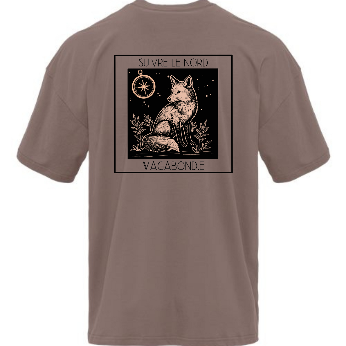 T-shirt "suivre le nord" - Vagabond.e