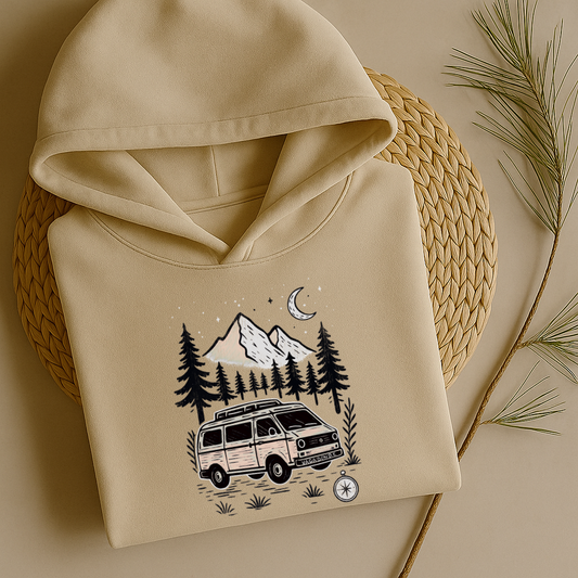 Hoodie "Vive le van" - Vagabond.e