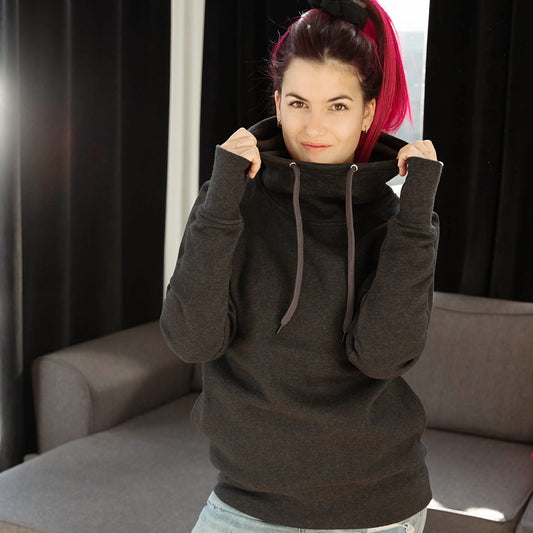 (Catalogue femmes) Hoodie gros Col