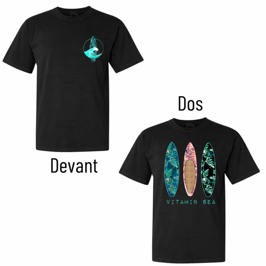 T-shirt Stefy paddleboard vert vitamin sea
