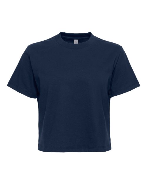 (Catalogue femmes) T-shirt épais de coupe carrée pour femmes