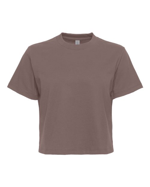 (Catalogue femmes) T-shirt épais de coupe carrée pour femmes