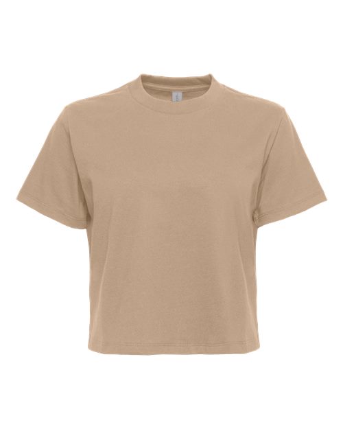 (Catalogue femmes) T-shirt épais de coupe carrée pour femmes