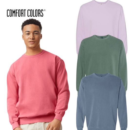 (Catalogue hommes/unisexe/femmes) Crewneck teinté - Comfort Colors