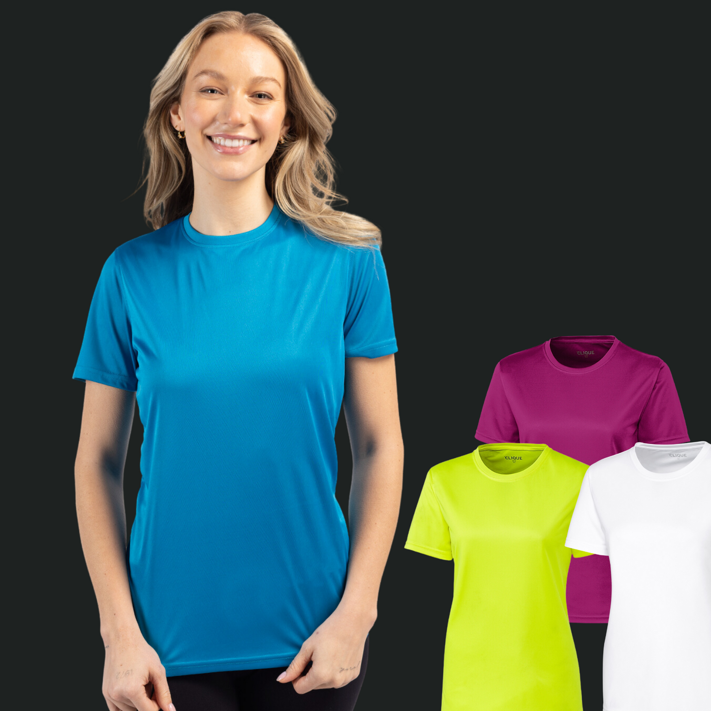 (Catalogue femmes/sport) T-shirt Clique Spin Eco Performance