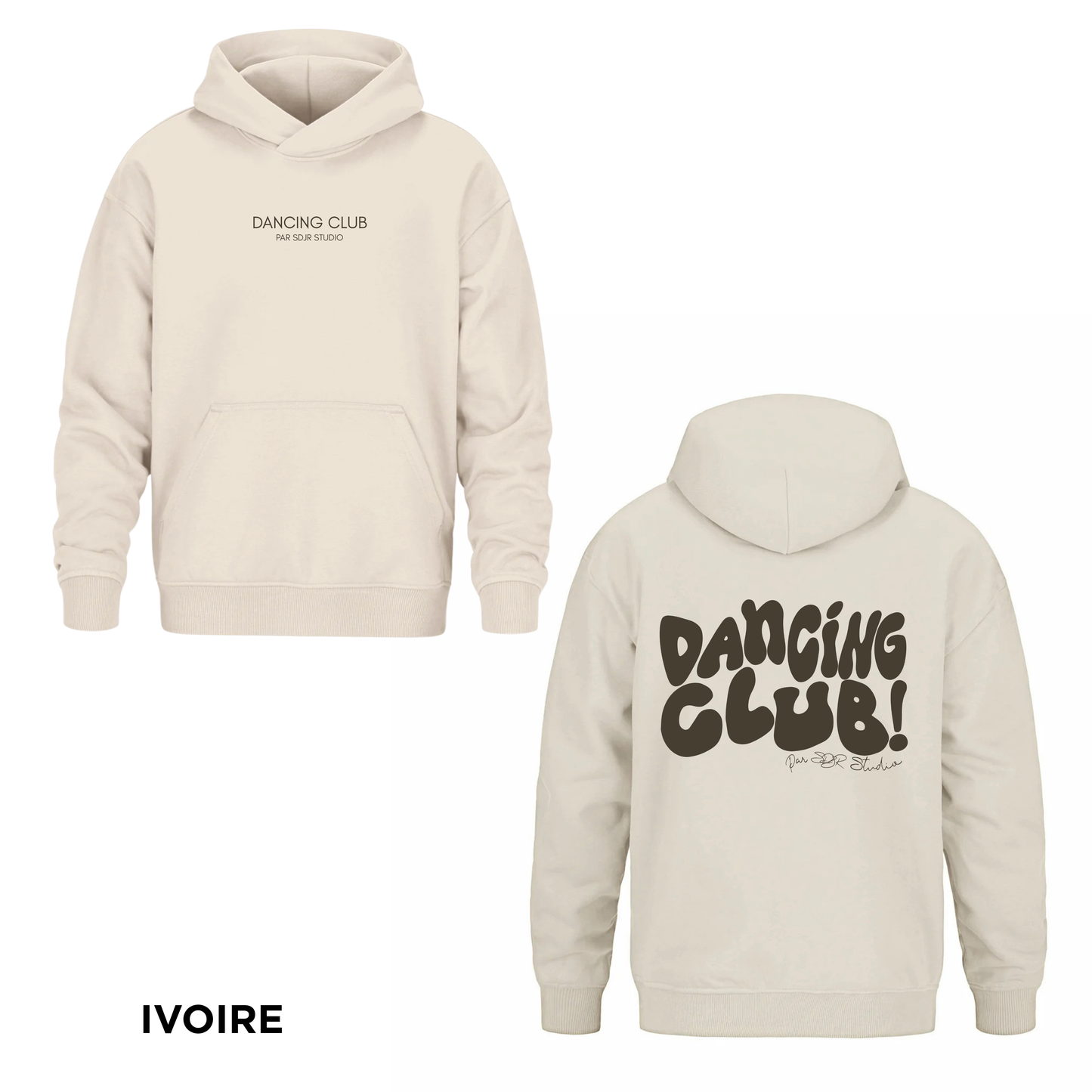 Hoodie adulte - Dancing Club par SDJR