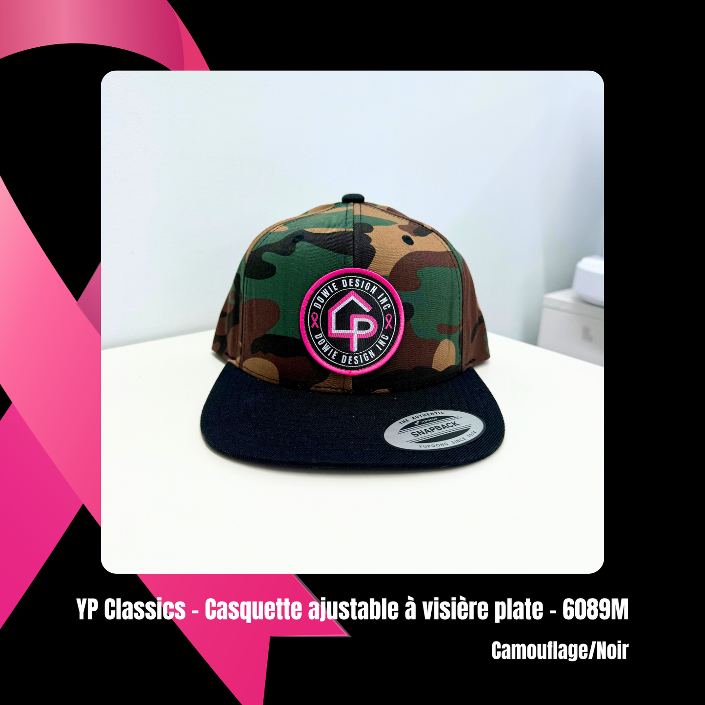 Casquette - Sensibilisation au cancer du sein
