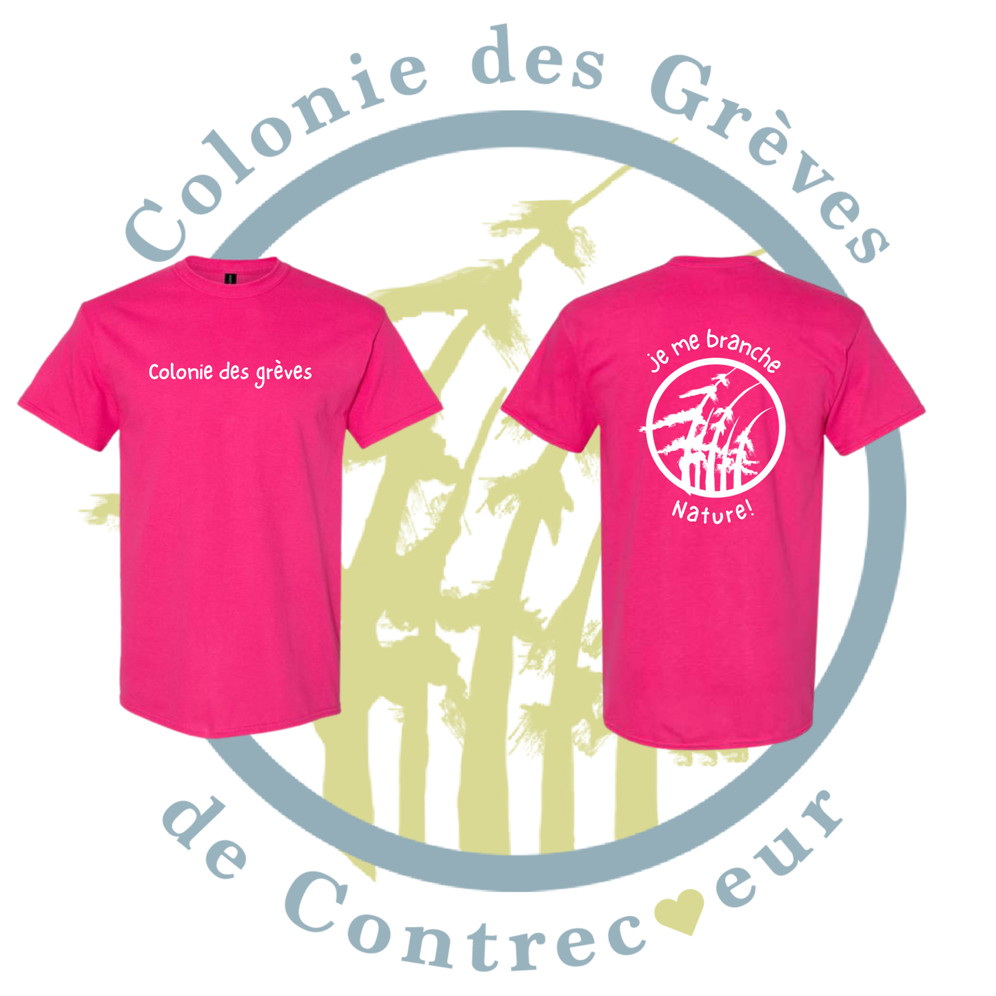 T-shirt junior - Colonie des Grèves de Contrecoeur