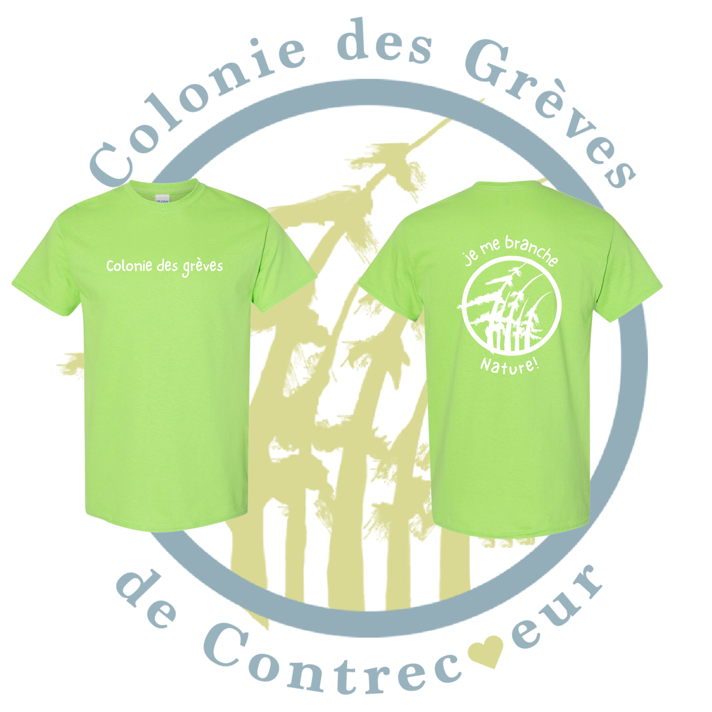 T-shirt junior - Colonie des Grèves de Contrecoeur
