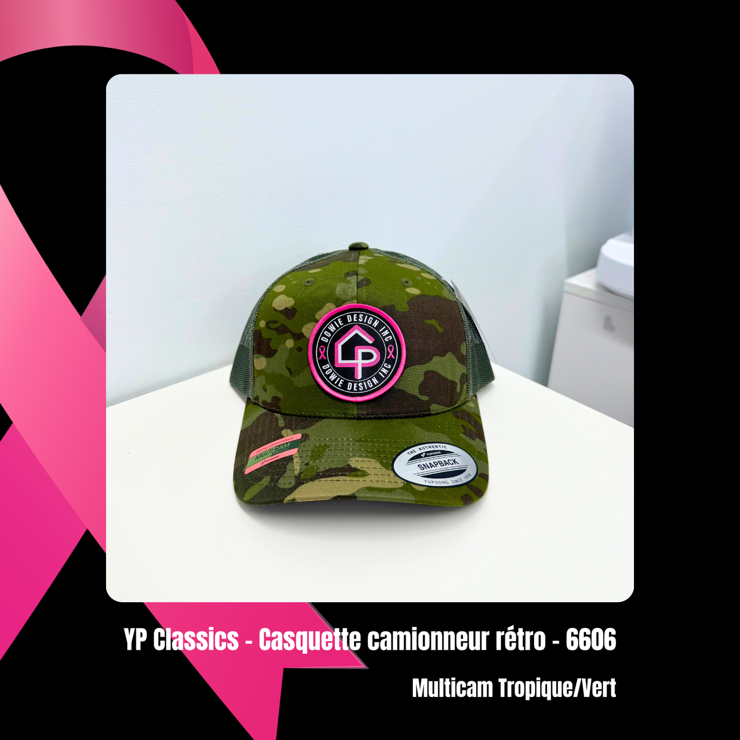 Casquette - Sensibilisation au cancer du sein
