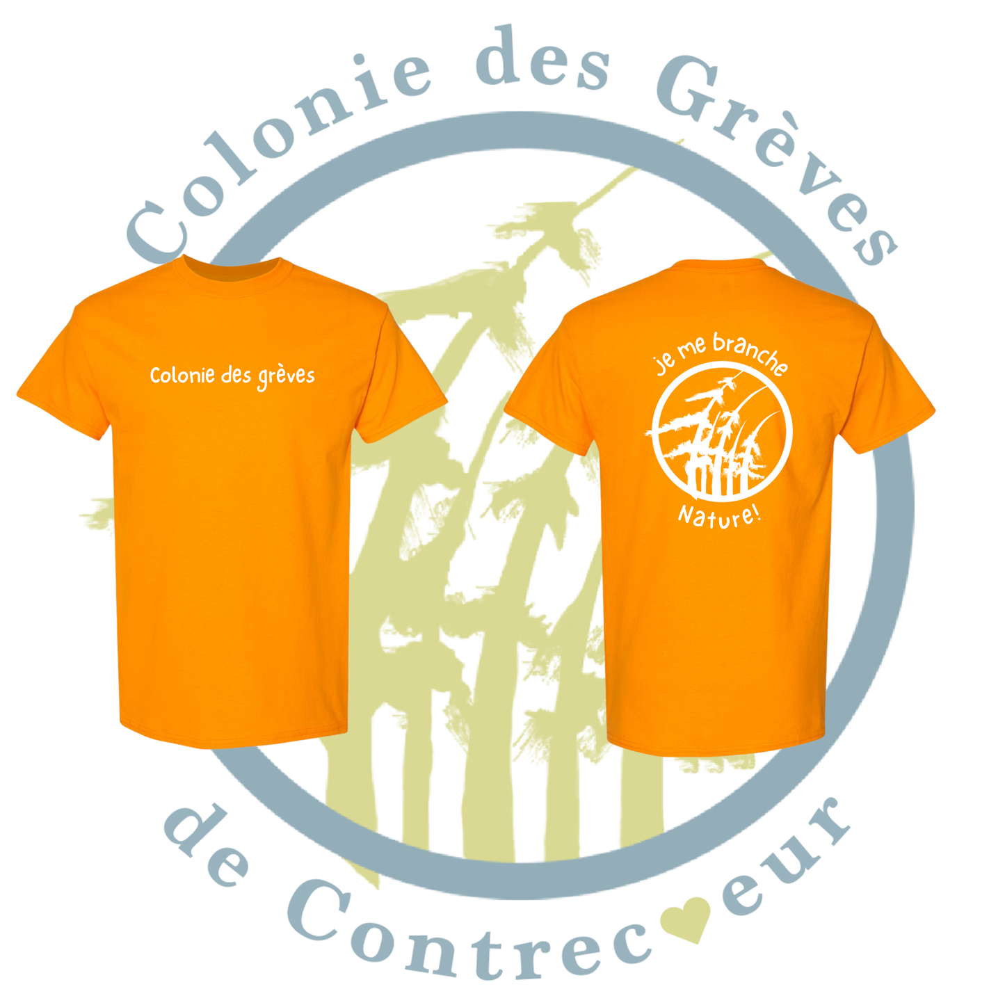 T-shirt junior - Colonie des Grèves de Contrecoeur